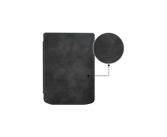 Чехол для электронной книги BeCover Smart Case PocketBook 629 Verse / 634 Verse Pro 6" Black (710450), изображение 5 Чехол для электронной книги BeCover Smart Case PocketBook 629 Verse / 634 Verse Pro 6" Black (710450), изображение 5