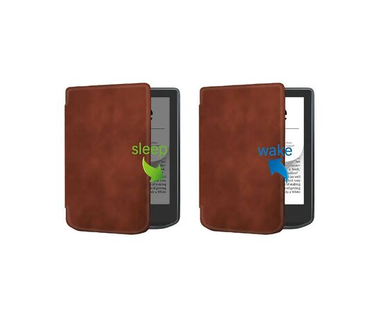 Чехол для электронной книги BeCover Smart Case PocketBook 629 Verse / 634 Verse Pro 6" Brown (710451), изображение 4 Чехол для электронной книги BeCover Smart Case PocketBook 629 Verse / 634 Verse Pro 6" Brown (710451), изображение 4