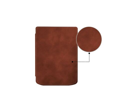 Чехол для электронной книги BeCover Smart Case PocketBook 629 Verse / 634 Verse Pro 6" Brown (710451), изображение 6 Чехол для электронной книги BeCover Smart Case PocketBook 629 Verse / 634 Verse Pro 6" Brown (710451), изображение 6