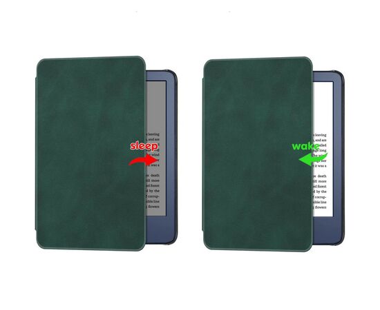 Чехол для электронной книги BeCover Smart Case PocketBook 629 Verse / 634 Verse Pro 6" Dark Green (710453), изображение 3 Чехол для электронной книги BeCover Smart Case PocketBook 629 Verse / 634 Verse Pro 6" Dark Green (710453), изображение 3