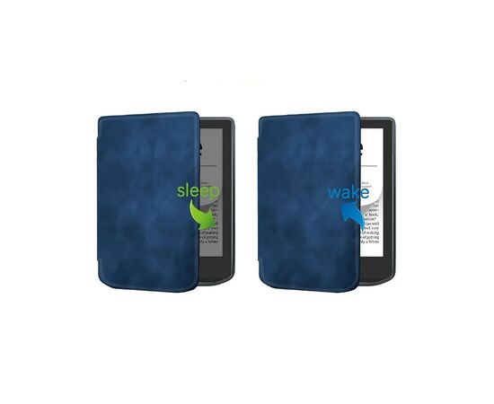 Чехол для электронной книги BeCover Smart Case PocketBook 629 Verse / 634 Verse Pro 6" Deep Blue (710452), изображение 4 Чехол для электронной книги BeCover Smart Case PocketBook 629 Verse / 634 Verse Pro 6" Deep Blue (710452), изображение 4