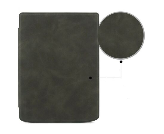 Чехол для электронной книги BeCover Smart Case PocketBook 743G InkPad 4 / InkPad Color 2 Black (710066), изображение 6 Чехол для электронной книги BeCover Smart Case PocketBook 743G InkPad 4 / InkPad Color 2 Black (710066), изображение 6