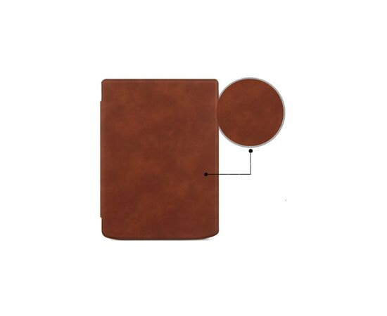 Чехол для электронной книги BeCover Smart Case PocketBook 743G InkPad 4 / InkPad Color 2 Brown (710449), изображение 6 Чехол для электронной книги BeCover Smart Case PocketBook 743G InkPad 4 / InkPad Color 2 Brown (710449), изображение 6