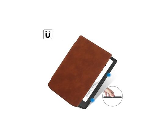 Чехол для электронной книги BeCover Smart Case PocketBook 743G InkPad 4 / InkPad Color 2 Brown (710449), изображение 7 Чехол для электронной книги BeCover Smart Case PocketBook 743G InkPad 4 / InkPad Color 2 Brown (710449), изображение 7