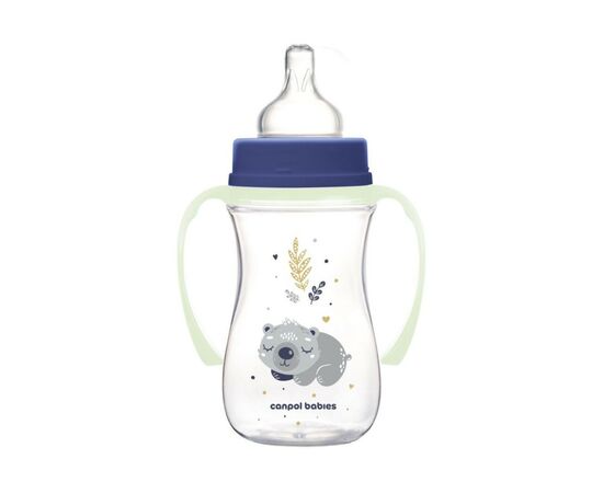 Бутылочка для кормления Canpol babies Easystart Sleepy Koala 240 мл голубая (35/237_blu), изображение 2 Бутылочка для кормления Canpol babies Easystart Sleepy Koala 240 мл голубая (35/237_blu), изображение 2