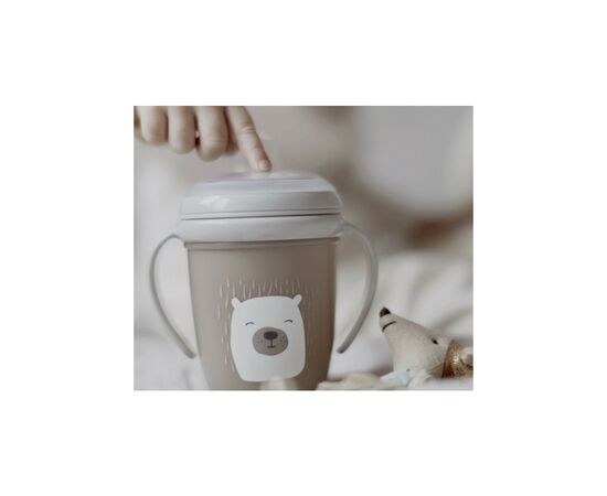 Поильник-непроливайка Lovi Buddy bear MINI 210 мл (35/349), изображение 2