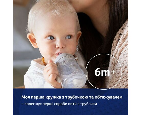 Поильник-непроливайка Lovi с трубочкой и утяжелителем 150 мл - зеленая (35/364), изображение 8