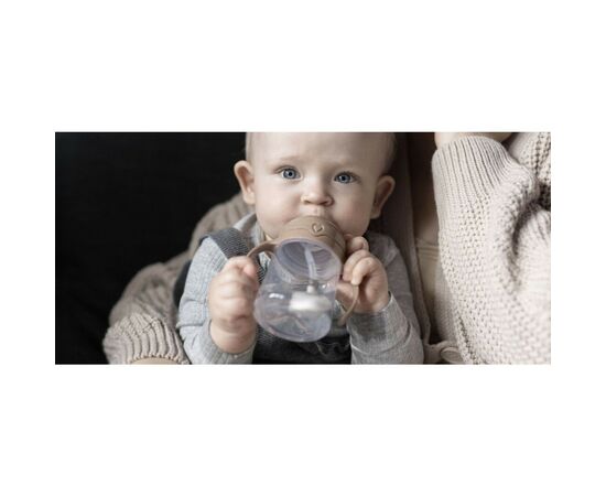 Поильник-непроливайка Lovi с трубочкой и утяжелителем 150 мл - коричневая (35/363), изображение 6 Поильник-непроливайка Lovi с трубочкой и утяжелителем 150 мл - коричневая (35/363), изображение 6