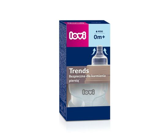 Бутылочка для кормления Lovi Trends 120 мл - бежева (21/565_bei), изображение 2 Бутылочка для кормления Lovi Trends 120 мл - бежева (21/565_bei), изображение 2