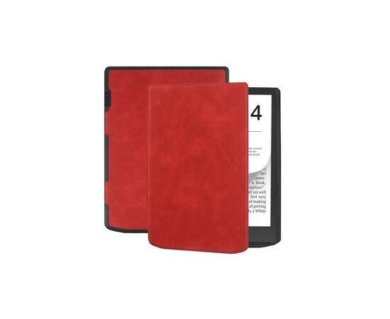 Чехол для электронной книги BeCover Smart Case PocketBook 743G InkPad 4 / InkPad Color 2 (7.8") Red (710069), изображение 3 Чехол для электронной книги BeCover Smart Case PocketBook 743G InkPad 4 / InkPad Color 2 (7.8") Red (710069), изображение 3