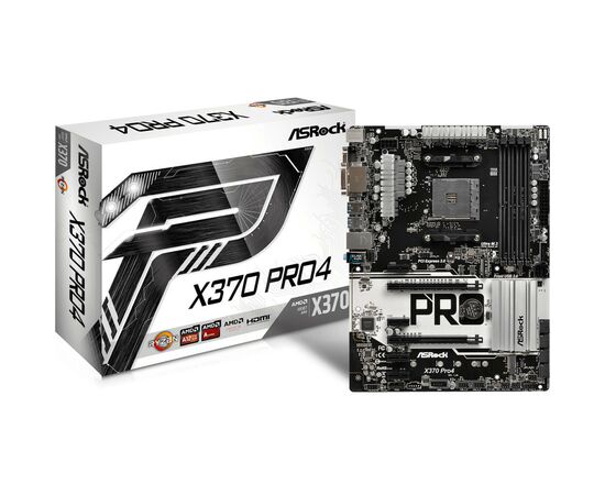 Материнская плата ASRock X370 PRO4, изображение 2 Материнская плата ASRock X370 PRO4, изображение 2