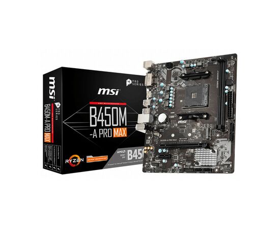 Материнская плата MSI B450M-A PRO MAX