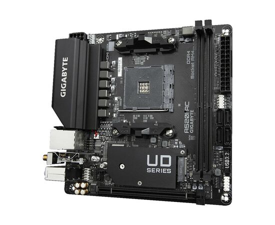 Материнська плата GIGABYTE A520I AC, зображення 4 Материнська плата GIGABYTE A520I AC, зображення 4
