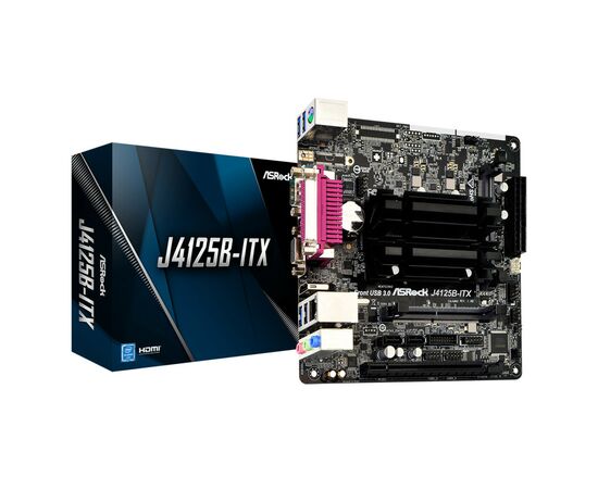 Материнская плата ASRock J4125B-ITX, изображение 2 Материнская плата ASRock J4125B-ITX, изображение 2