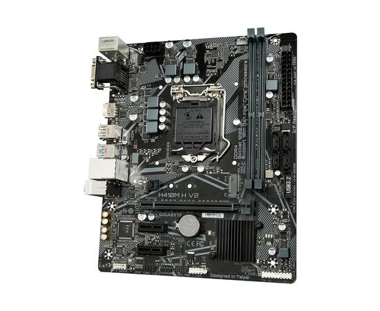 Материнська плата GIGABYTE H410M H V2, зображення 4