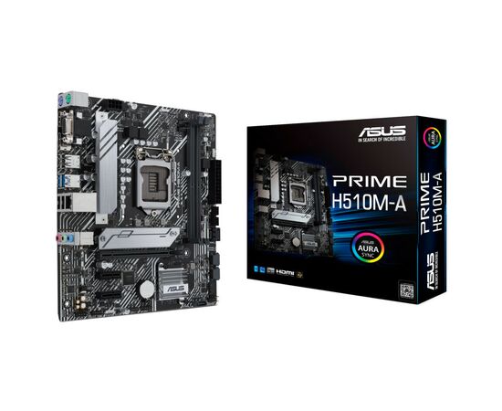 Материнська плата ASUS PRIME H510M-A, зображення 2 Материнська плата ASUS PRIME H510M-A, зображення 2