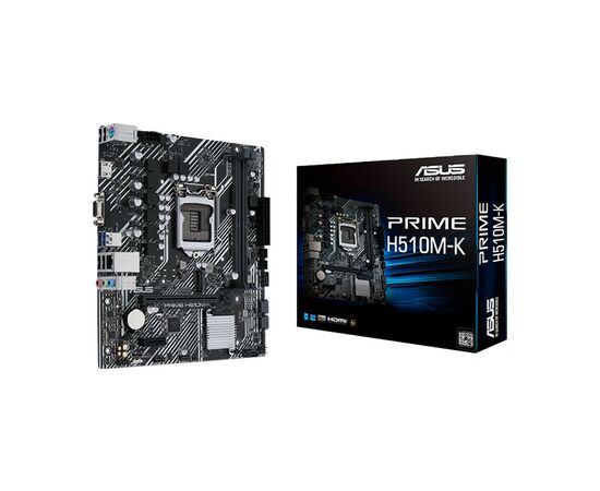Материнская плата ASUS PRIME H510M-K, изображение 2 Материнская плата ASUS PRIME H510M-K, изображение 2