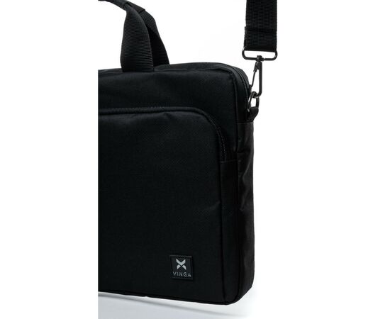 Сумка для ноутбука Vinga 14" NB1430 black (NB1430BK), изображение 4 Сумка для ноутбука Vinga 14" NB1430 black (NB1430BK), изображение 4