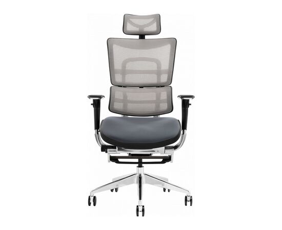 Офисное кресло GT Racer X-801L Bright Gray (X-801L Bright Gray (W-20 B-40)), изображение 2 Офисное кресло GT Racer X-801L Bright Gray (X-801L Bright Gray (W-20 B-40)), изображение 2