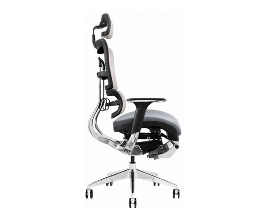 Офисное кресло GT Racer X-801L Bright Gray (X-801L Bright Gray (W-20 B-40)), изображение 3 Офисное кресло GT Racer X-801L Bright Gray (X-801L Bright Gray (W-20 B-40)), изображение 3