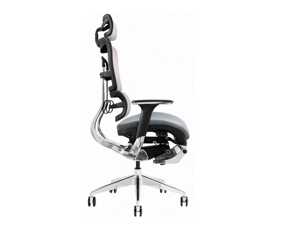 Офисное кресло GT Racer X-801L Bright Gray (X-801L Bright Gray (W-20 B-40)), изображение 4 Офисное кресло GT Racer X-801L Bright Gray (X-801L Bright Gray (W-20 B-40)), изображение 4