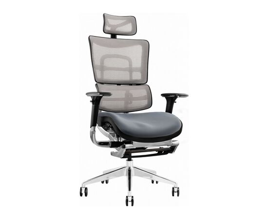 Офисное кресло GT Racer X-801L Bright Gray (X-801L Bright Gray (W-20 B-40))