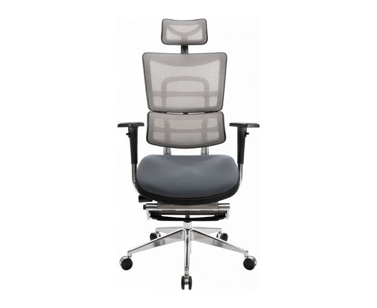 Офисное кресло GT Racer X-802L Bright Gray (X-802L Bright Gray (W-20 B-40)), изображение 2 Офисное кресло GT Racer X-802L Bright Gray (X-802L Bright Gray (W-20 B-40)), изображение 2