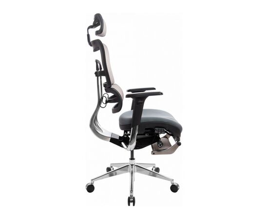 Офисное кресло GT Racer X-802L Bright Gray (X-802L Bright Gray (W-20 B-40)), изображение 3 Офисное кресло GT Racer X-802L Bright Gray (X-802L Bright Gray (W-20 B-40)), изображение 3