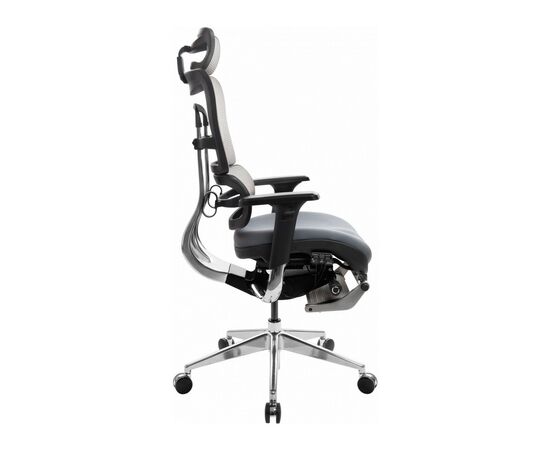 Офисное кресло GT Racer X-802L Bright Gray (X-802L Bright Gray (W-20 B-40)), изображение 4 Офисное кресло GT Racer X-802L Bright Gray (X-802L Bright Gray (W-20 B-40)), изображение 4