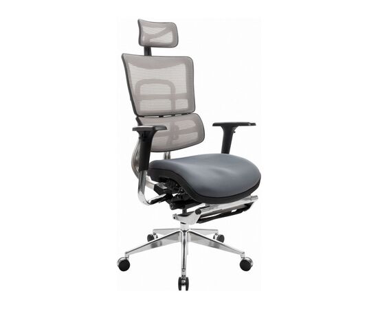 Офисное кресло GT Racer X-802L Bright Gray (X-802L Bright Gray (W-20 B-40))