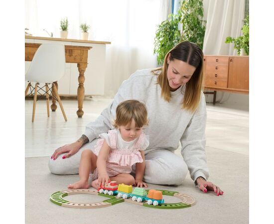 Залізниця Chicco Eco+ Дитяча залізна дорога (11543.00), зображення 9 Залізниця Chicco Eco+ Дитяча залізна дорога (11543.00), зображення 9