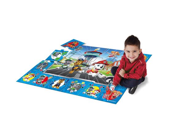 Интерактивная игрушка Clementoni пазл с интерактивной ручкой Paw Patrol, 70х100 см (61970), изображение 4 Интерактивная игрушка Clementoni пазл с интерактивной ручкой Paw Patrol, 70х100 см (61970), изображение 4