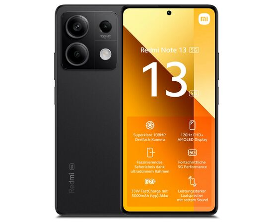 Мобільний телефон Xiaomi Redmi Note 13 5G 8/256GB Graphite Black (1020561)