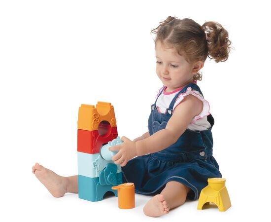 Развивающая игрушка Chicco пирамидка 2 в 1 Eco+ "Зоовежа" (11570.00), изображение 4 Развивающая игрушка Chicco пирамидка 2 в 1 Eco+ "Зоовежа" (11570.00), изображение 4