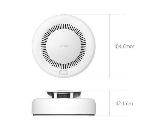Датчик дыма Aqara JY-GZ-03AQ (JY-GZ-03AQ-EU), изображение 3 Датчик дыма Aqara JY-GZ-03AQ (JY-GZ-03AQ-EU), изображение 3
