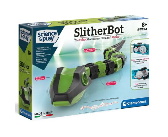 Конструктор Clementoni SlitherBot, серия "Science & play" (75054), изображение 4 Конструктор Clementoni SlitherBot, серия "Science & play" (75054), изображение 4