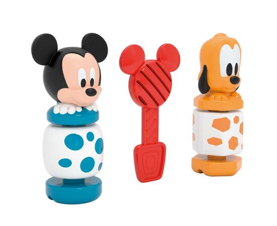 Развивающая игрушка Clementoni Mickey & Pluto Build & Play (17814), изображение 2 Развивающая игрушка Clementoni Mickey & Pluto Build & Play (17814), изображение 2