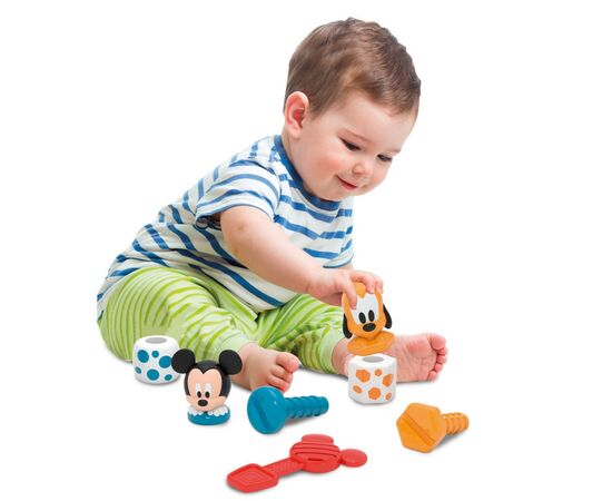 Развивающая игрушка Clementoni Mickey & Pluto Build & Play (17814), изображение 6 Развивающая игрушка Clementoni Mickey & Pluto Build & Play (17814), изображение 6