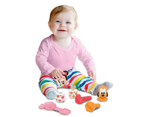 Развивающая игрушка Clementoni Minnie & Pluto Build & Play (17842), изображение 6 Развивающая игрушка Clementoni Minnie & Pluto Build & Play (17842), изображение 6
