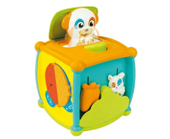 Развивающая игрушка Clementoni Peekaboo Activity Cube (17672), изображение 2 Развивающая игрушка Clementoni Peekaboo Activity Cube (17672), изображение 2