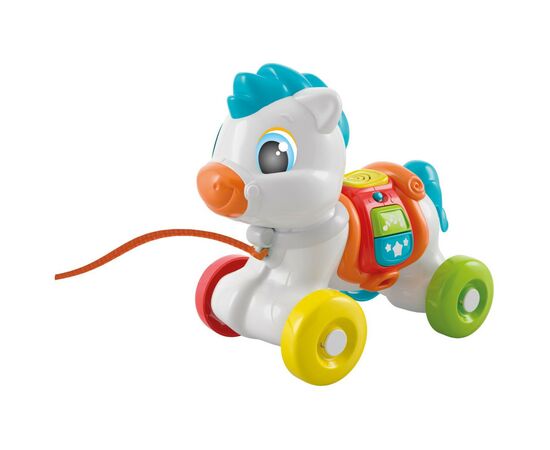 Каталка Clementoni музыкальная Pull Along Baby Pony (17812)