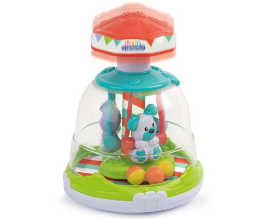 Развивающая игрушка Clementoni Юла Animals' Fun Park (17193), изображение 2