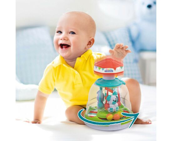 Развивающая игрушка Clementoni Юла Animals' Fun Park (17193), изображение 4