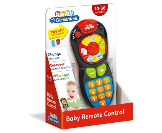 Развивающая игрушка Clementoni Baby Remote Control (17180), изображение 3