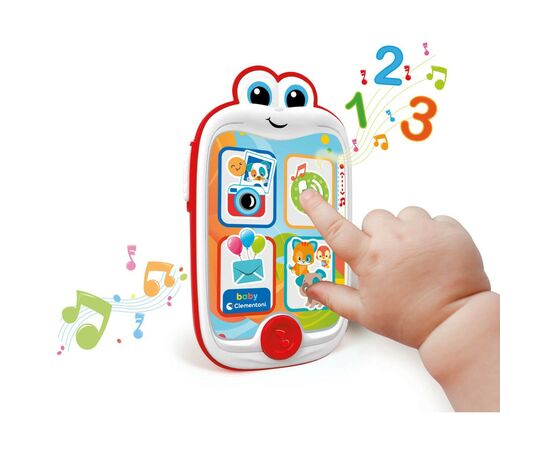 Развивающая игрушка Clementoni Baby Smartphone (14948), изображение 4 Развивающая игрушка Clementoni Baby Smartphone (14948), изображение 4