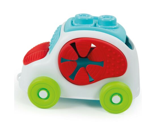 Развивающая игрушка Clementoni Машинка с конструктором Sensory Car, 8 деталей (17315), изображение 4