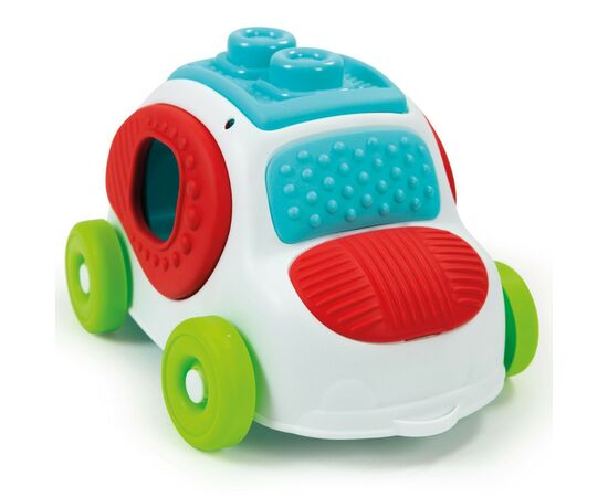 Развивающая игрушка Clementoni Машинка с конструктором Sensory Car, 8 деталей (17315), изображение 5