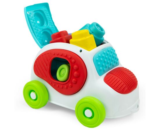 Развивающая игрушка Clementoni Машинка с конструктором Sensory Car, 8 деталей (17315)