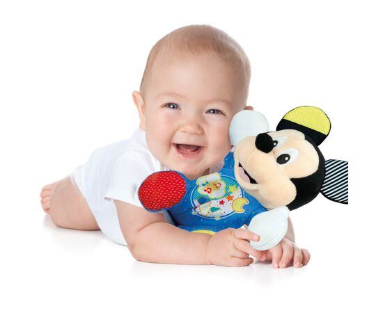 Ночник Clementoni Мягкая игрушка-ночник Baby Mickey (17206), изображение 3 Ночник Clementoni Мягкая игрушка-ночник Baby Mickey (17206), изображение 3