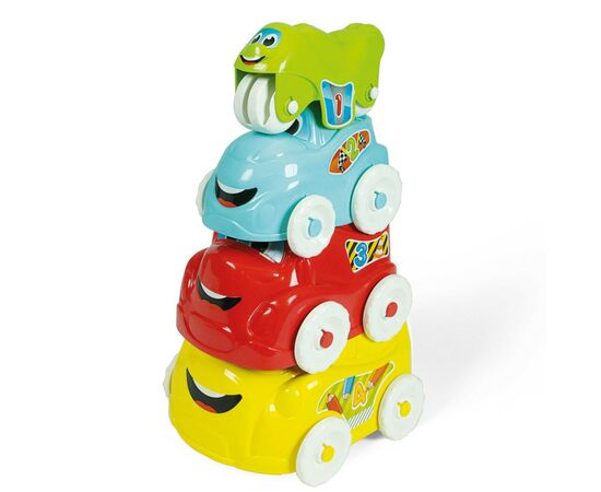 Розвиваюча іграшка Clementoni пірамідка Fun Vehicles (17111)